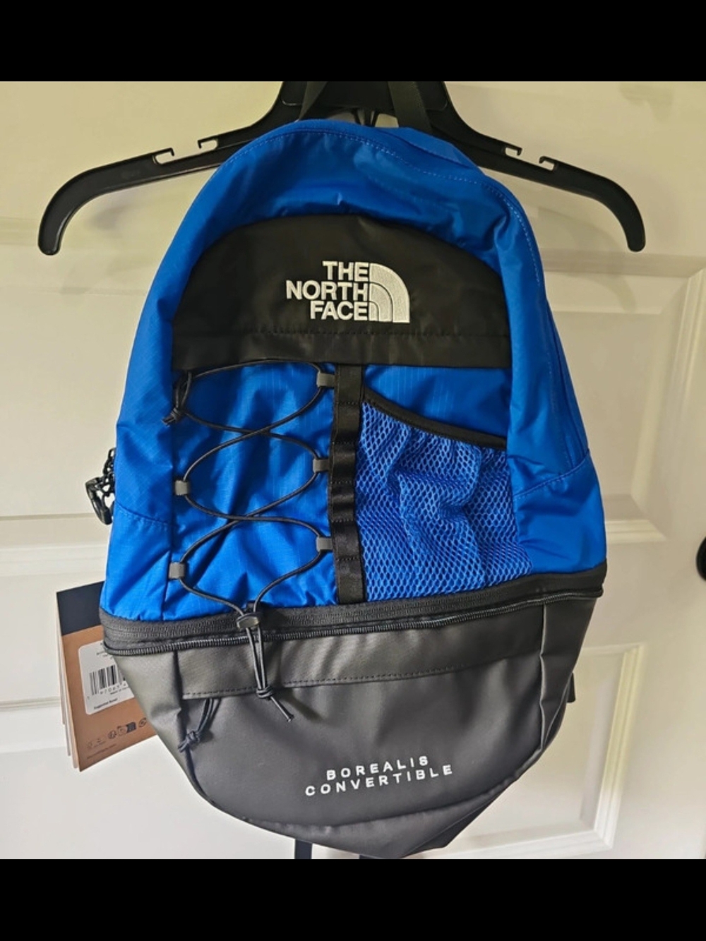 The North Face Borealis Convertible Backpack - Blue and Black